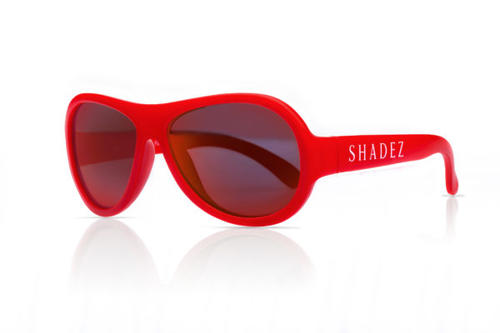 Detské slnečné okuliare Shadez Classics Red (Junior 3-7 rokov)